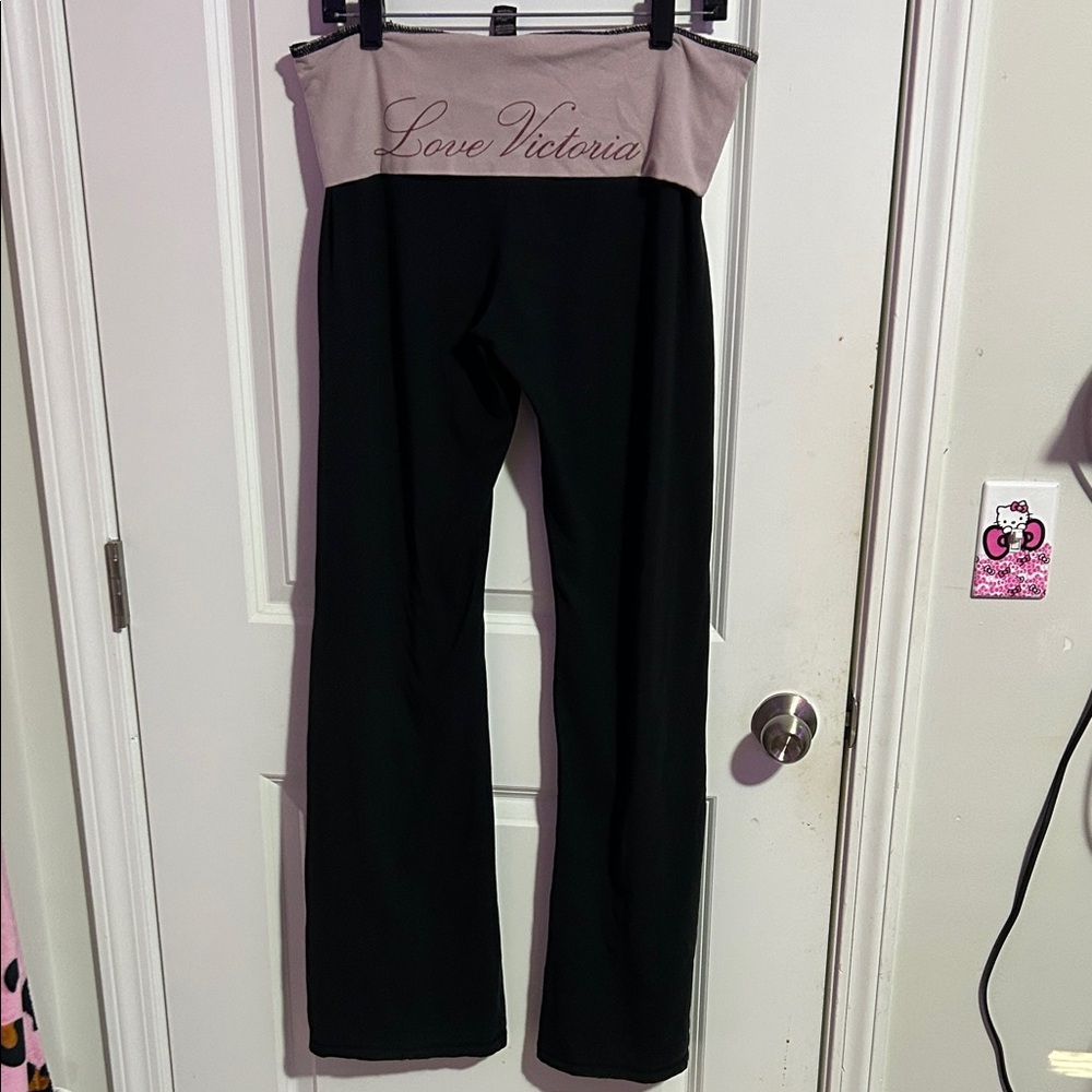 Victoria’s Secret fold over yoga pants